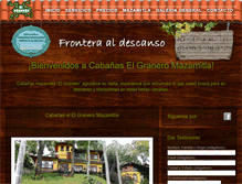 Tablet Screenshot of mazamitlaelgranero.com.mx